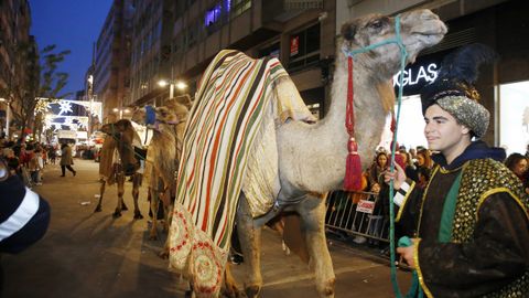 Cabalgata en Pontevedra
