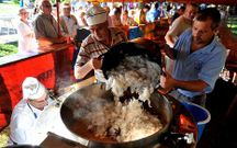 Imagen de la jornada degustaci�n del choco en la edici�n festiva del a�o pasado. 