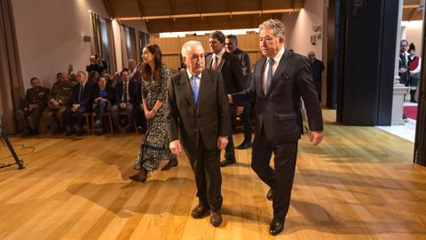 Entrega dos premios Cidade de Pontevedra a Fernando Pintos e Polo Correo do Vento