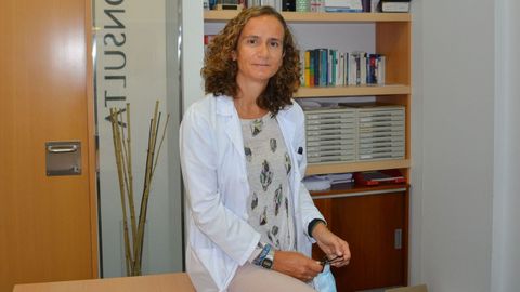 Silvia Antolín, oncóloga del Chuac e investigadora del Inibic