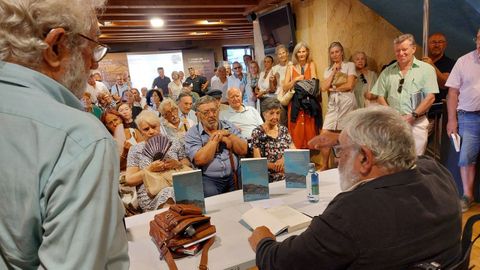 As fue la presentacin del libro de Ventoso Mario, O mar goberna de oeste