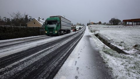 Nieve en Cerceda