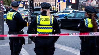 Agentes de la Polic�a alemana en una imagen de archivo.