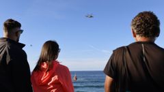 El helic�ptero Helimer y la embarcaci�n Salvamar Alioth participaron en el dispositivo de b�squeda junto a efectivos de Protecci�n Civil y la Guardia Civil