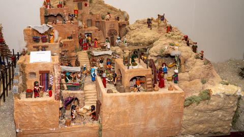 Algunos representan aut�nticos poblados para acompa�ar al nacimiento