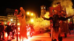 Las im�genes del Sama�n en el centro de la ciudad