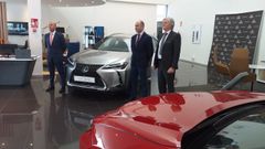 Presentaci�n del Lexus UX 250H en su concesionario en Oviedo