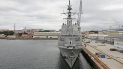 Fragata M�ndez N��ez en Navantia 