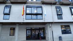 En una imagen de archivo, el juzgado de Ribeira, que el a�o pasado ingres� 5.433 nuevos casos.