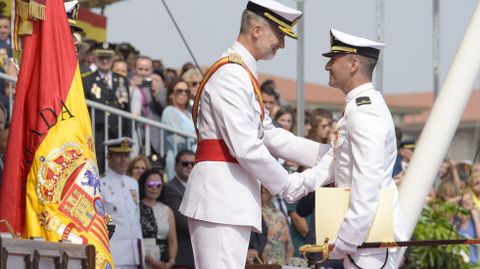 El rey Felipe VI presidi los actos castrenses en Marn