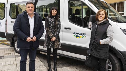 Gonzlez Formoso, Mar Garca dieron las llaves del nuevo vehculo a Milagros Rey