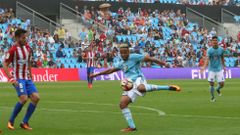 Th�o Bongonda 5.Th�o Bongonda 5. Tuvo la mejor ocasi�n del Celta y mantuvo a raya a Juanfran durante mucho tiempo.