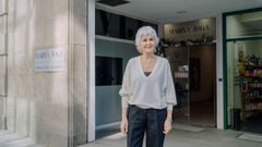 Marina Joga cumple treinta a�os al frente de su negocio de est�tica en Ourense.