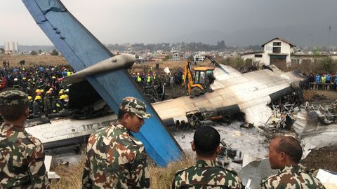 Al menos 50 muertos en un accidente de avi�n en Nepal