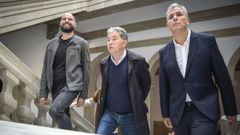 Iv�n Puentes (PSOE), Miguel Anxo Fern�ndez Lores (BNG) y Rafa Dom�nguez (PP), volver�n a protagonizar la campa�a municipal en Pontevedra