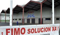 Imagen de archivo de la fachada del recinto ferial de Ferrol, en Punta Arnela. 