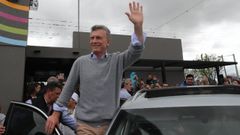 El expresidente argentino Mauricio Macri