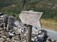 Membros da directiva da comunidade de montes e sinalizaci�n existente en Zobra.