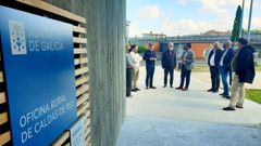 La Oficina Agraria Comarcal de Caldas est� emplazada en un edificio municipal en la traves�a de Do�a Urraca