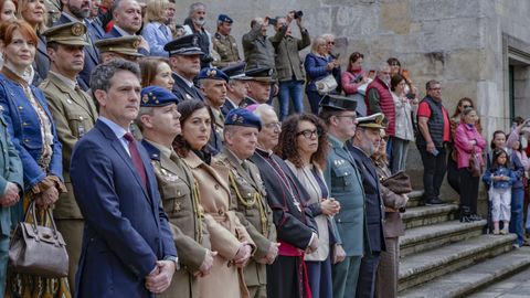 Actos de la Guardia Real en Lugo: desfile en Santa Mar�a