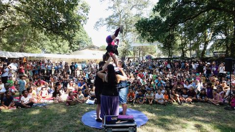 Cientos de personas despidieron este domingo una nueva edición del Festival de Pardiñas