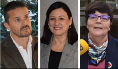Jacobo Porteiro, Bel�n Rubio y Carmen Garc�a Mateo.