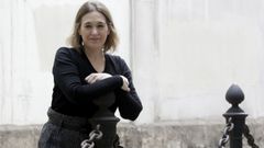 A Marta Rivera le acompa�a su marido al final de la lista de Ciudadanos por A Coru�a