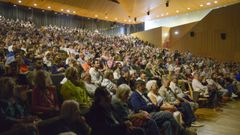 Auditorio Fuxan os Ventos lleno el pasado 5 de junio, en el primero de los tres conciertos que dio el grupo que da nombre al espacio cultural