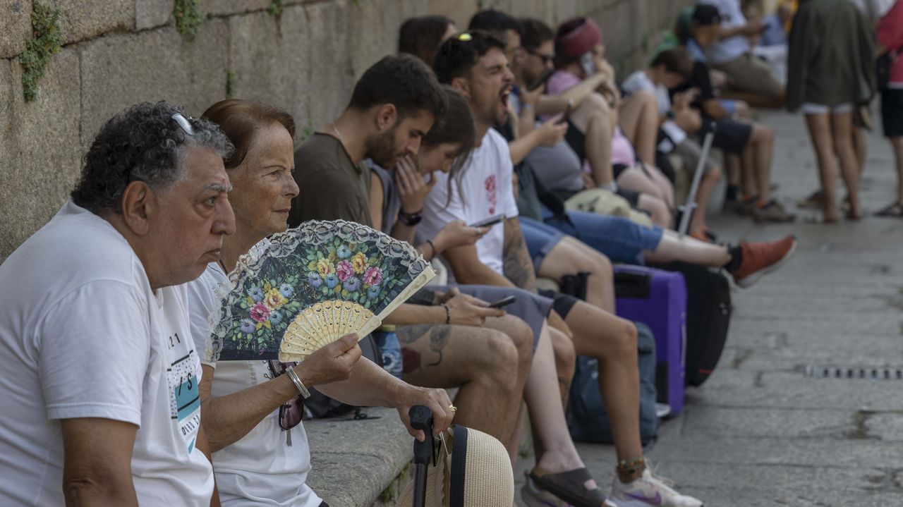 Galicia anticipa el fin de la ola de calor con temperaturas de récord