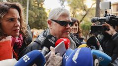 El inspector jefe del Consorcio Provincial de Bomberos de Valencia y jefe operativo de la emergencia el d�a de la dana, Jose Miguel Basset, a su llegada al juzgado para declarar como testigo ante la jueza de Catarroja.