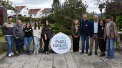 O Pazo da Peregrina de Bertamir�ns acolleu o acto de presentaci�n do festival do programa Modo Galego. Act�vao!, promovido polo Concello de Ames e a Real Academia Galega (RAG).