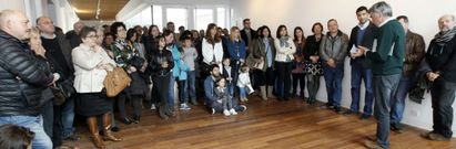 Numeroso p�blico asisti� a la inauguraci�n en el Cenima, donde la muestra se exhibir� hasta el 30. 