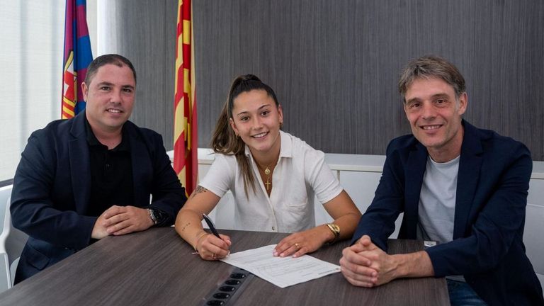La sonense Lúa Arufe ficha por el filial del Barcelona