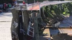 Derrumbe de una ciclov�a en R�o de Janeiro