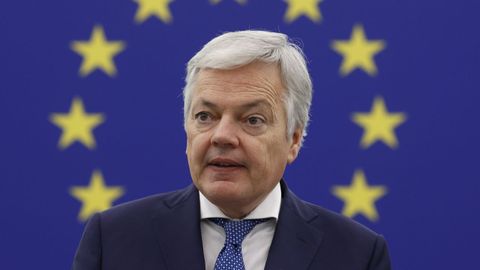 El comisario europeo de Justicia, Didier Reynders