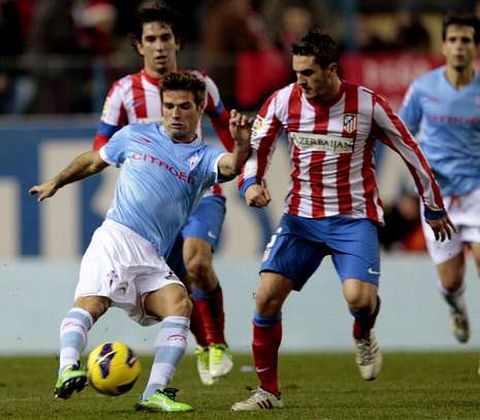 De Lucas marc� el �ltimo gol del Celta cuatro jornadas atr�s.