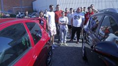 Destrozos en m�s de 50 coches esta noche en Ribeira