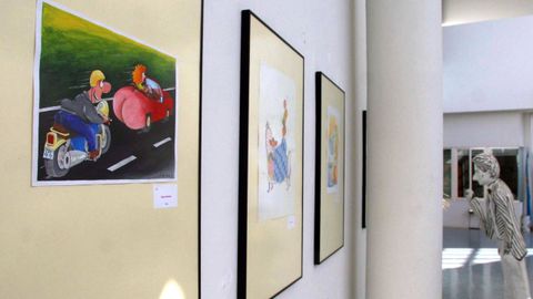 Dibujos del concurso Curuxa del museo del humor