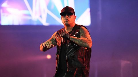 El cantante Wisin durante un concierto en Ciudad de M�xico en el 2025
