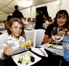 La propuesta de �show cooking� tuvo una gran acogida.