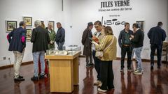 Inauguraci&oacute;n de la exposici&oacute;n Jules Verne. Viaxe ao centro da Terra en el MUGART