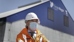 Jos� Luis L�pez-Bachiller, consejero del Grupo Nogar en el puerto exterior de A Coru�a