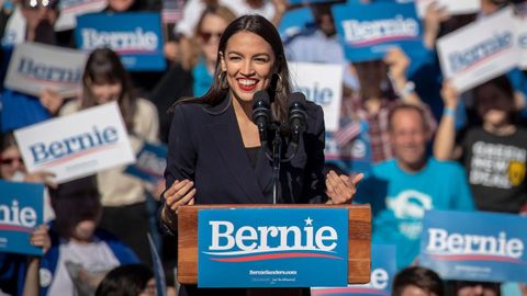 La congresista estadounidense Ocasio-Cortez