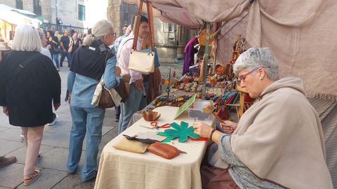 Puestos y oficios de la feria medieval de Lugo