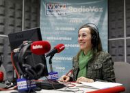 Ethel V�zquez atendeu a Ecovoz no primeiro programa da edici�n deste 2015. 