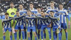 Once inicial del Deportivo contra la Real Sociedad B.
