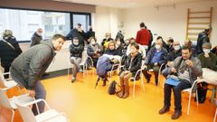 Reuni�n entre el alcalde de Foz y las familias de los usuarios de la residencia