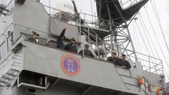 El patrullero regres� en diciembre al Arsenal tras un despliegue en el Golfo de Guinea de cuatro meses