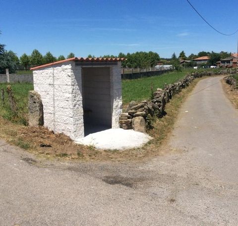 Casetas para esperar el bus.