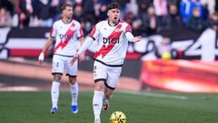 Ratiu es una de las�bajas en el Rayo para la visita al Celta.